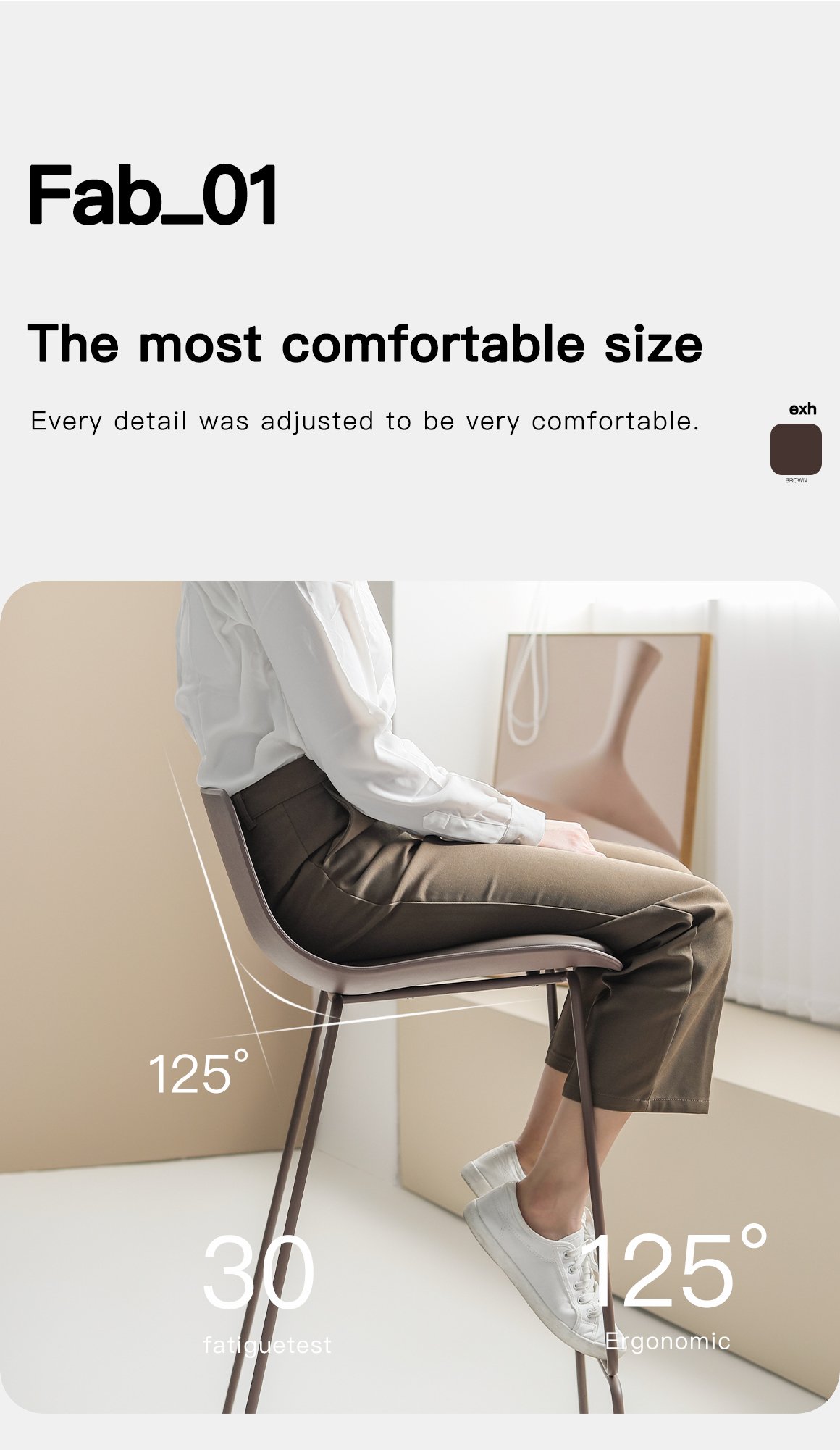 ‌2.0 version electroplated bar stool