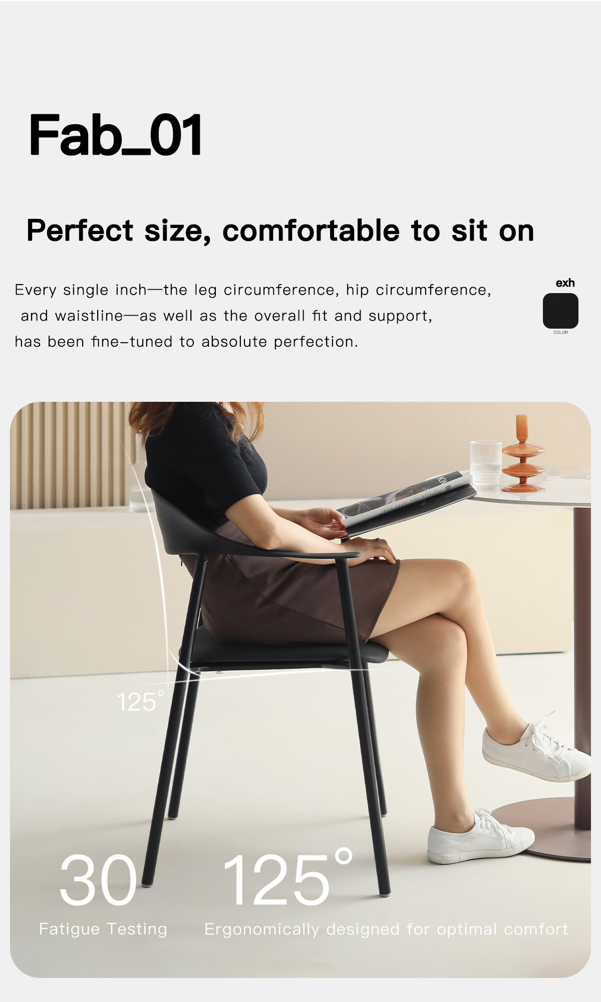 8.0 solid color chair